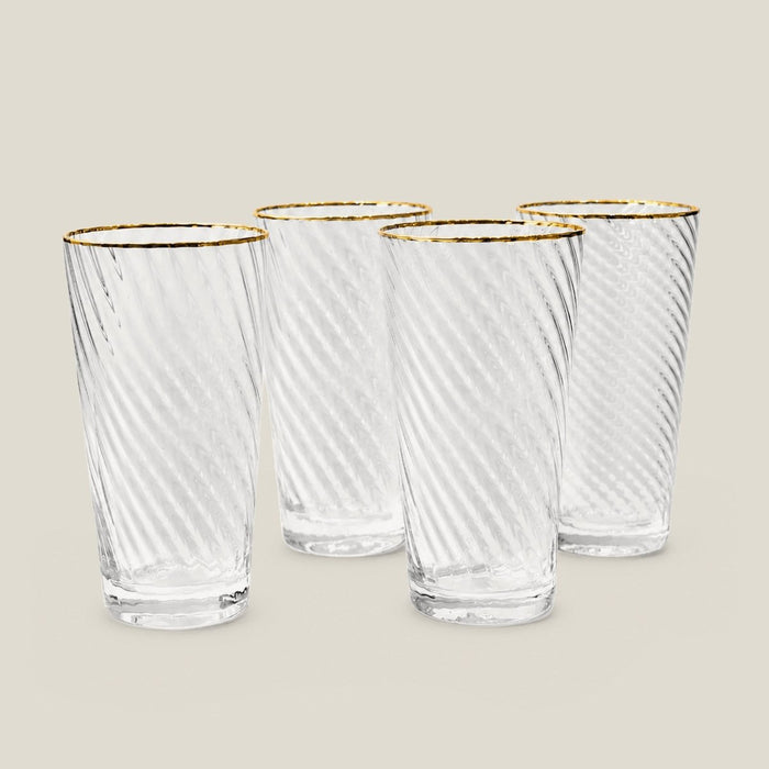 Finesse Set Of 4 High Ball Glasses