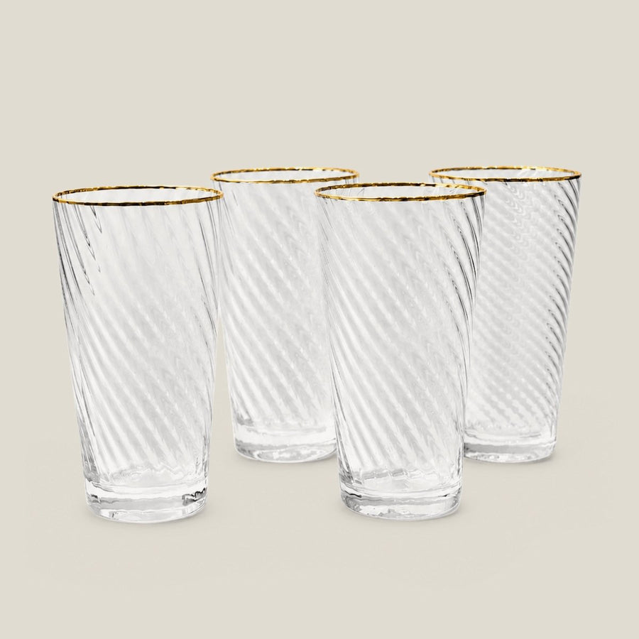 Finesse Set Of 4 High Ball Glasses