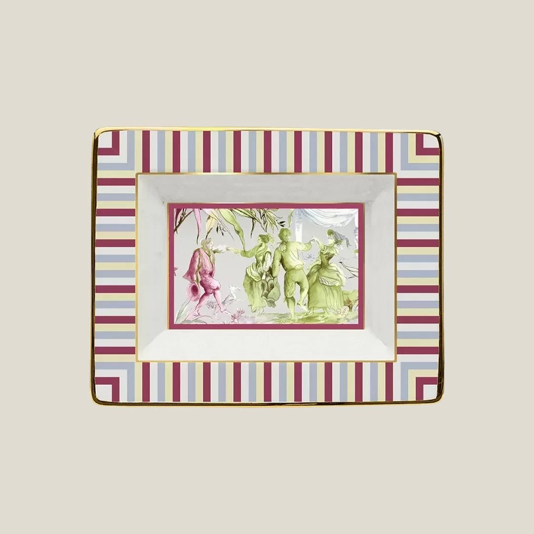 Firenze Midi Tray Rect 20x16 - Daamaira Home and Living Ltd