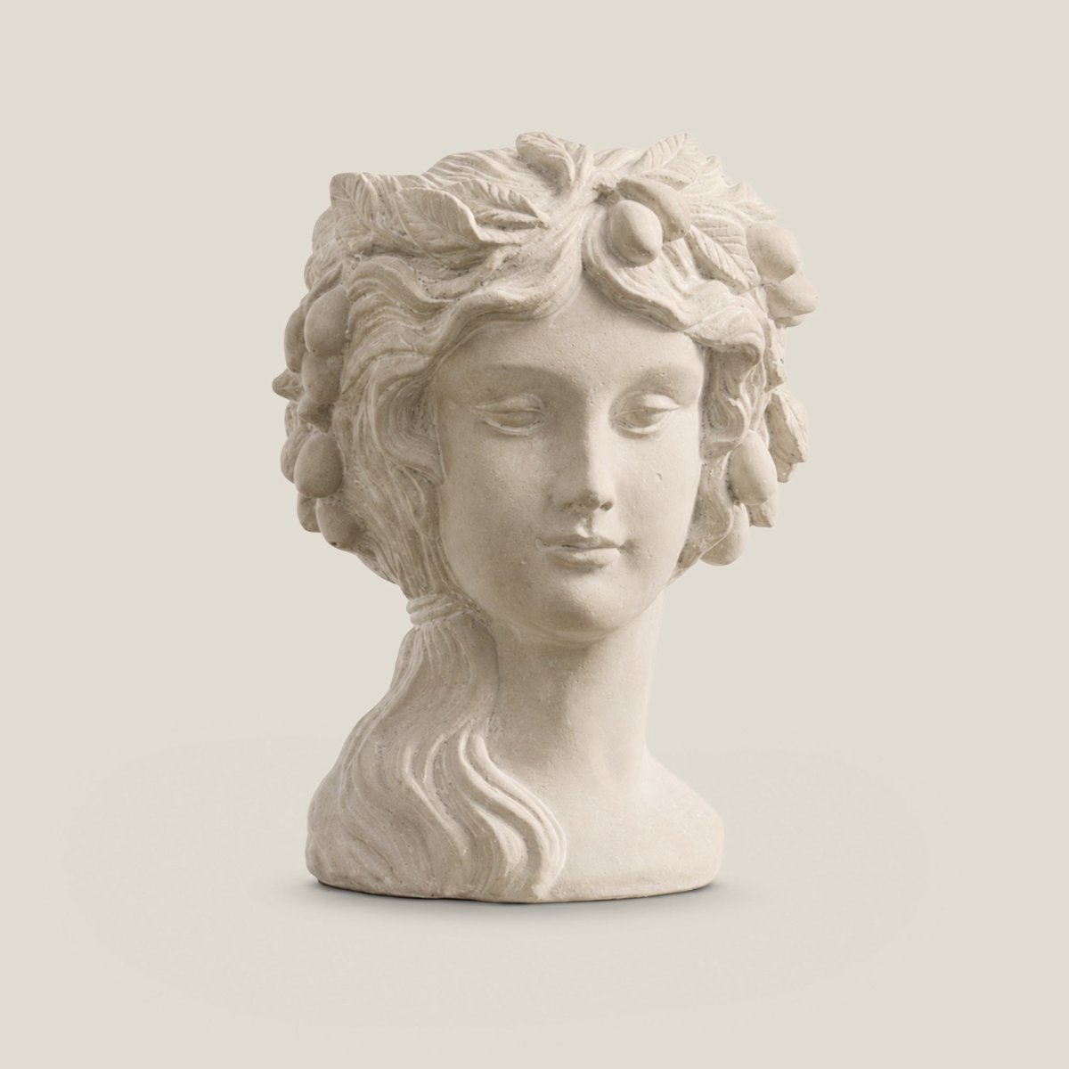 Sculptures & Figurines Flora Crown Bust Planter - Daamaira Home and Living Ltd