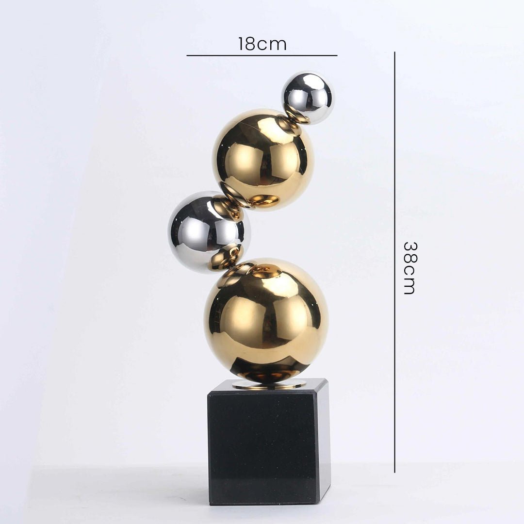 Decor Objects Geometric Spheres - Daamaira Home and Living Ltd