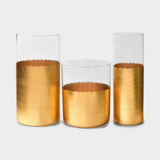 Gold Set Of 4 Tall Glasses — view 4