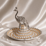 Heritage Peacock Decorative Tray Small — view 3