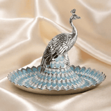 Heritage Peacock Decorative Tray Small — view 4