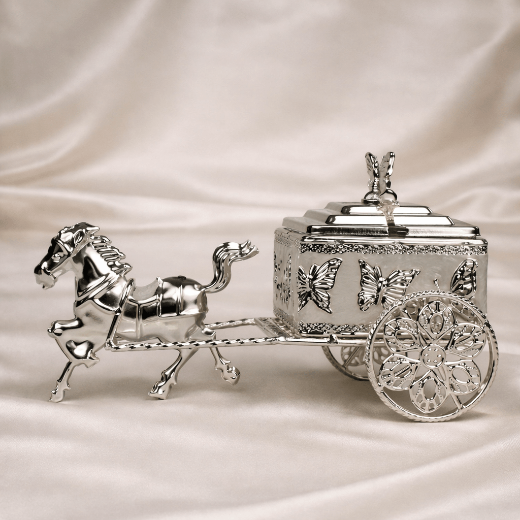 Horse Cart Decorative Gift Box - Daamaira Home and Living Ltd