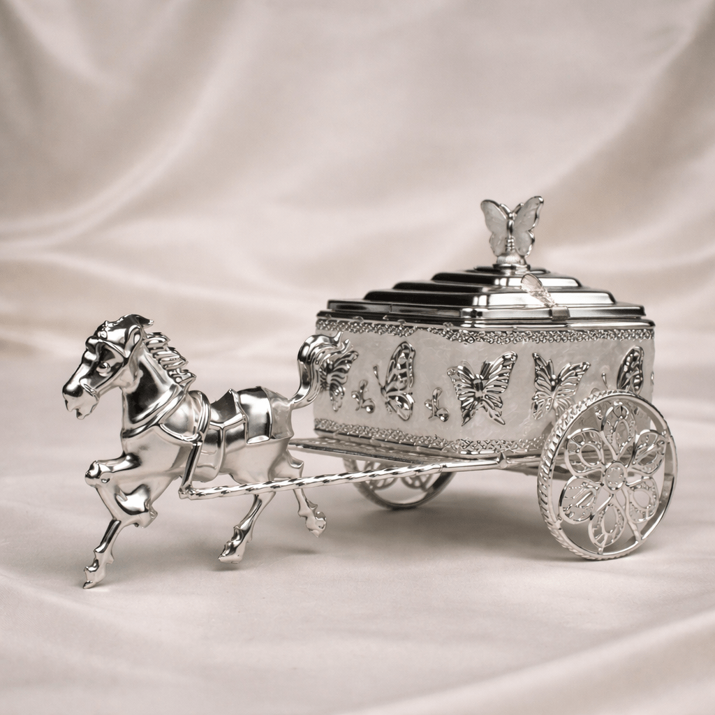 Horse Cart Decorative Gift Box - Daamaira Home and Living Ltd
