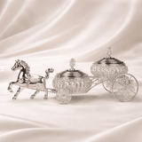 Horse Cart Double Bowl Serving Set — view 1