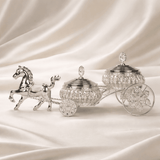Horse Cart Double Bowl Serving Set — view 5