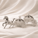 Horse Cart Double Bowl Serving Set — view 2