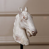Horse Statue on Iron Base — view 5