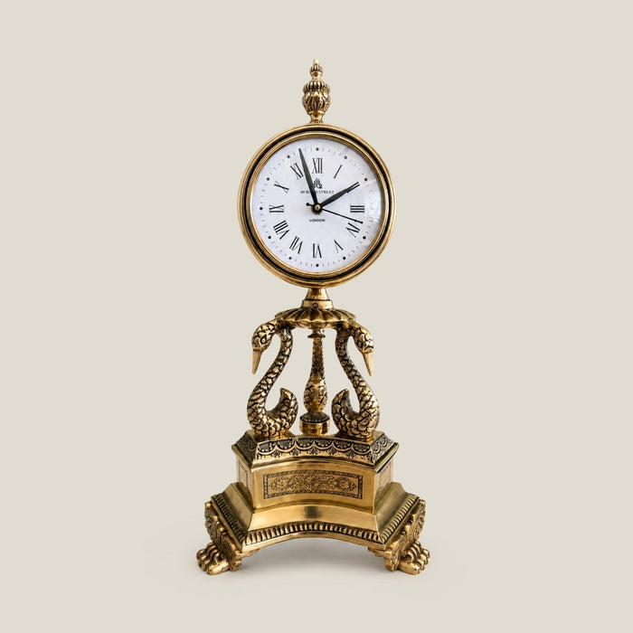 Imperial Swan Clock