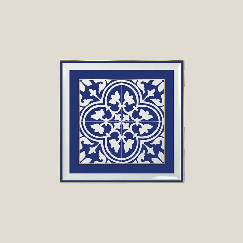 Infinity Blue Square Gourmet Tray 30.5x30.5 — image 1