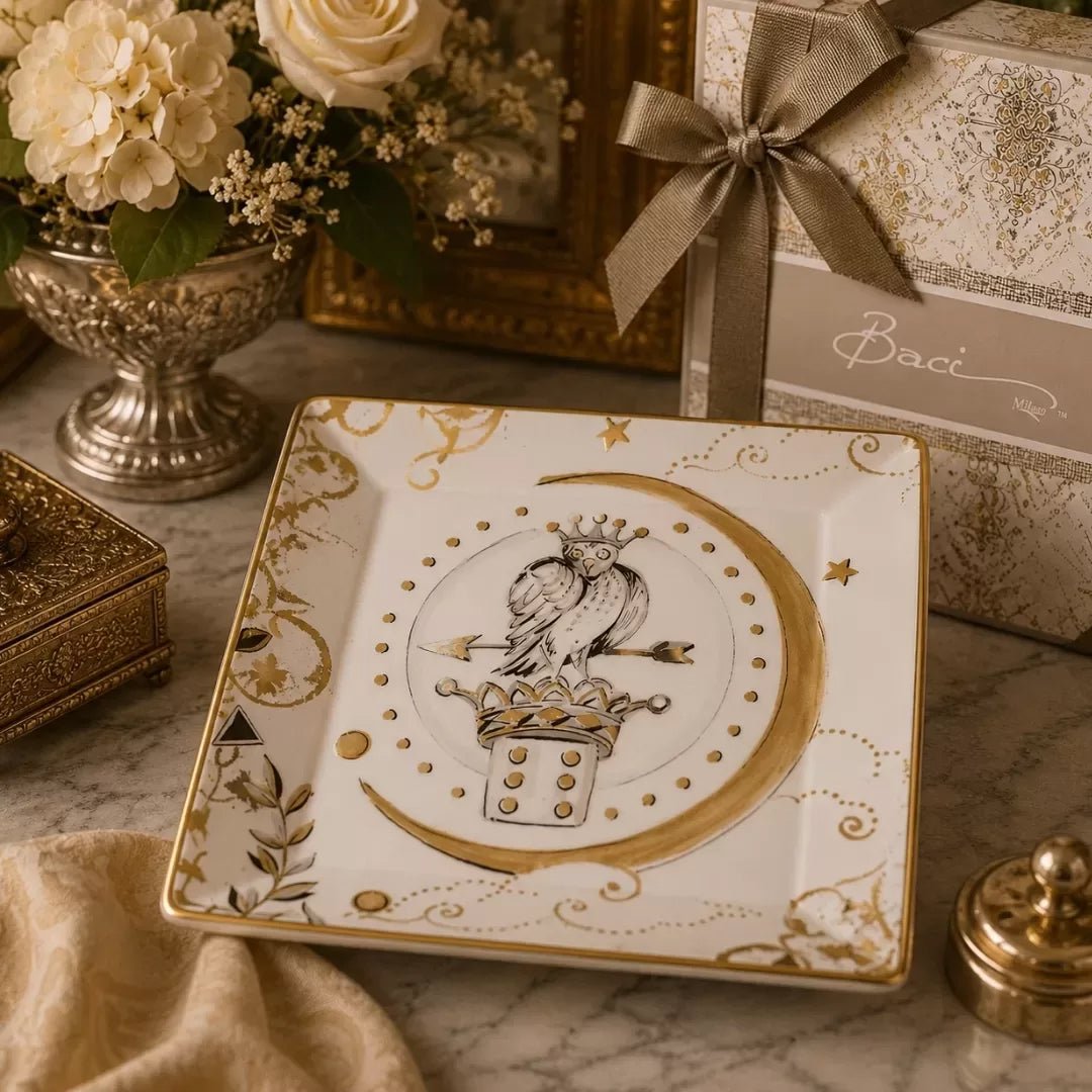 Kosmo Mini Tray 15x15cm - Kosmo Owl - Daamaira Home and Living Ltd