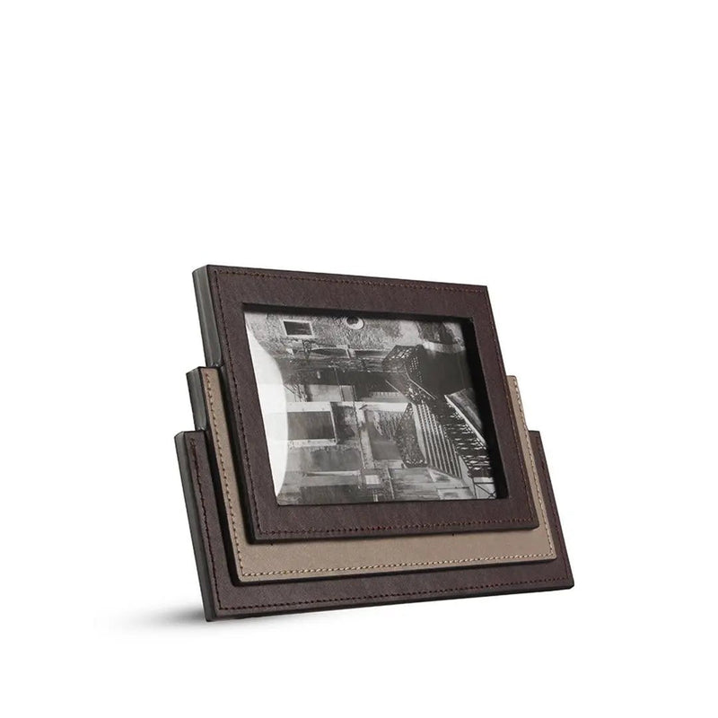 Layered Leather Photo Frame — image 5