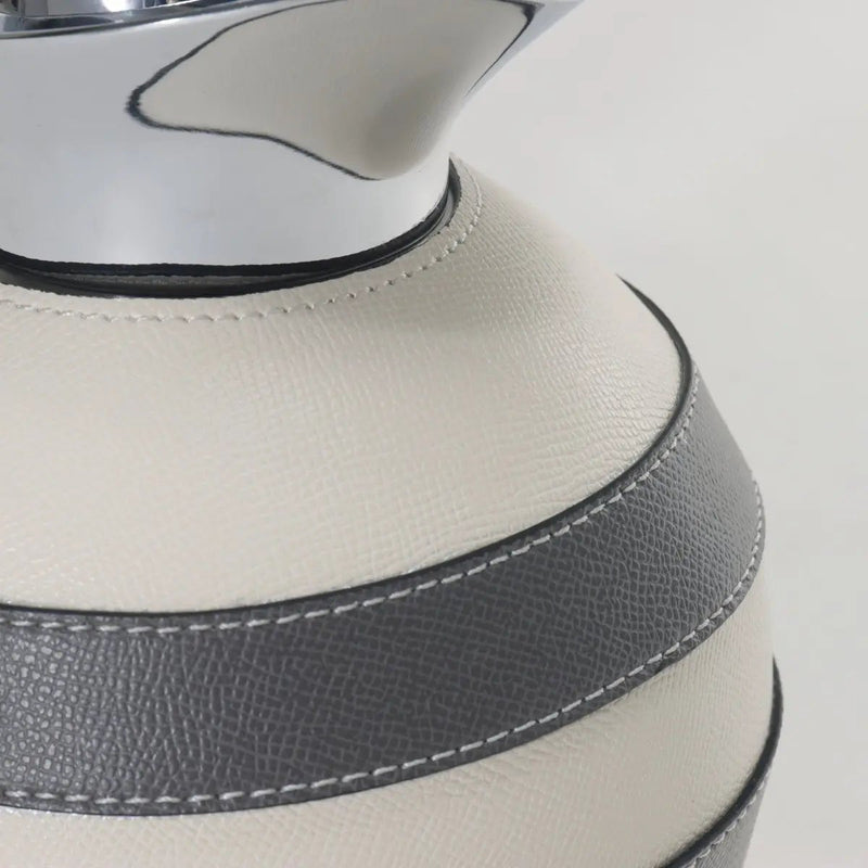 Leather Thermo Jug | Beige & Grey — image 4