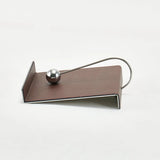 Leather Tissue Holder - Coffee — view 4