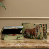 Leopard Storage Organiser -  Set Of 2 — view 2