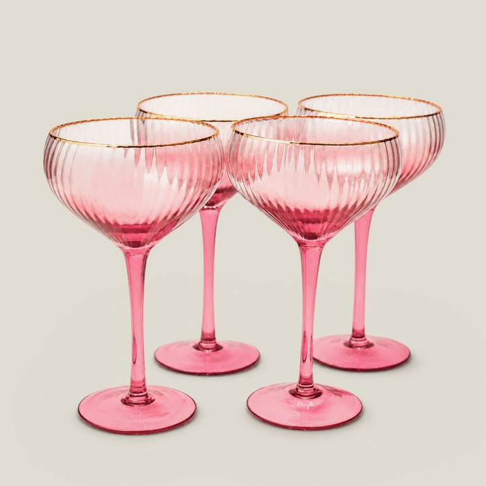 Lust Set Of 4 Martini Glasses
