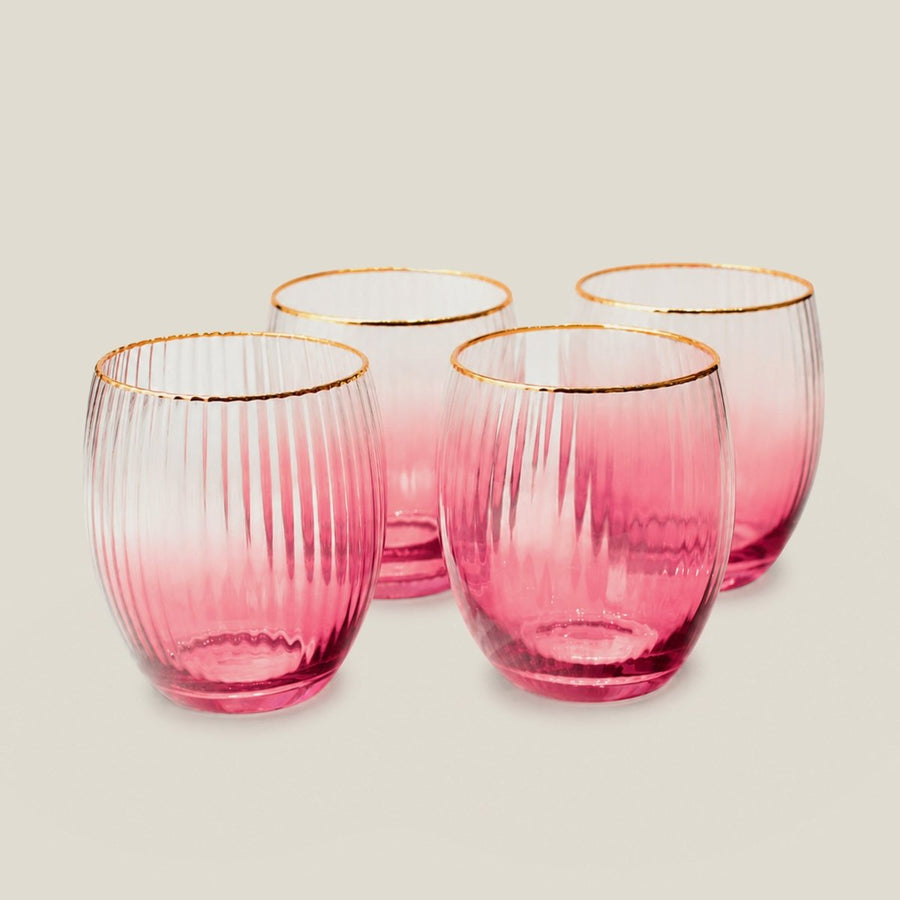 Lust Set Of 4 Water Glasses
