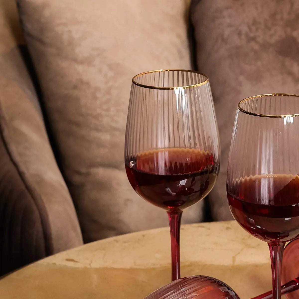 Drinking Glasses Lust Set Of 4 Wine Glasses - Daamaira Home and Living Ltd