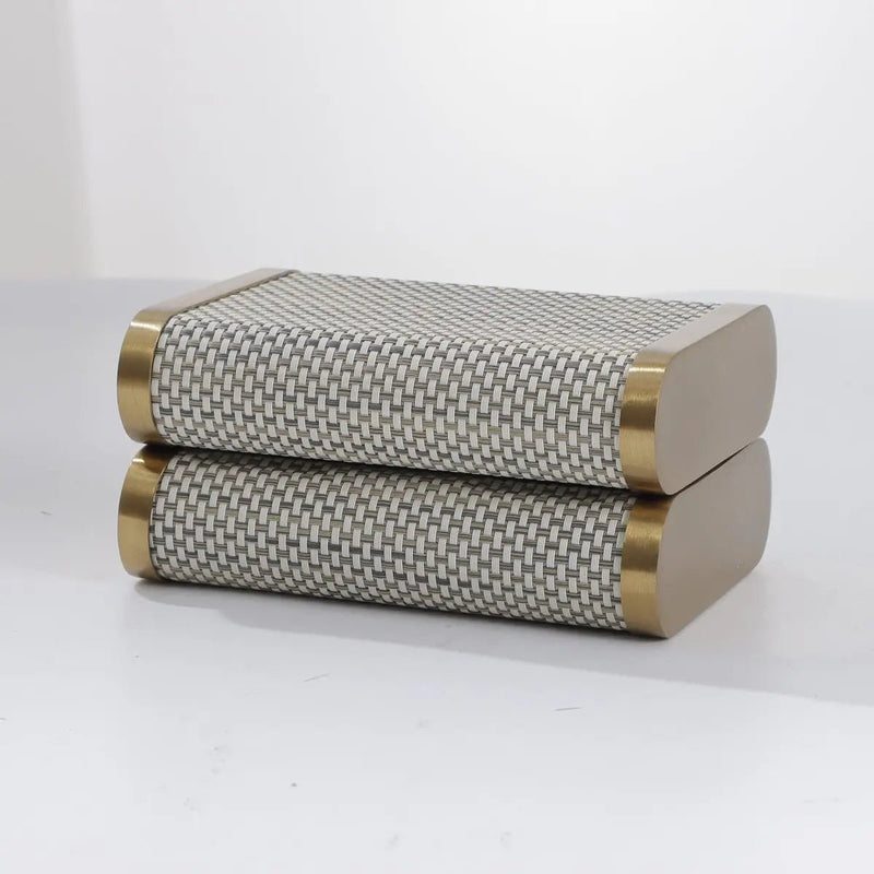 Luxury Time Piece/Jewel Box - Beige and Gold — image 6