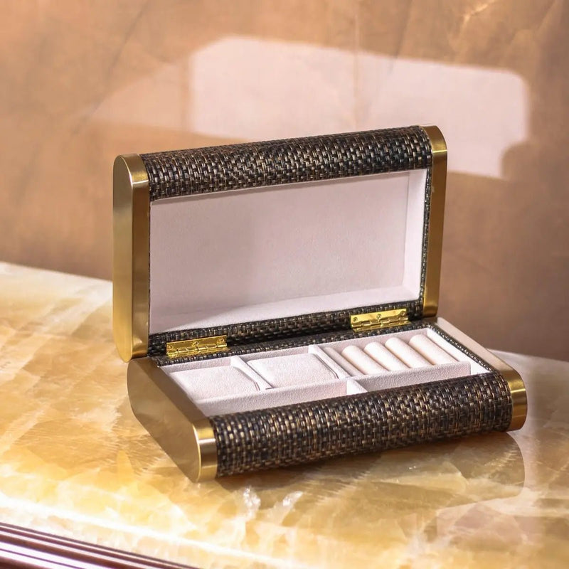 Luxury Time Piece/Jewel Box - Brown — image 3