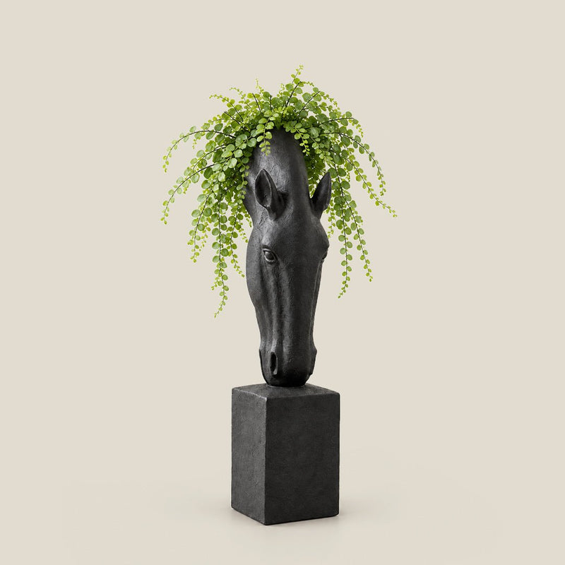 Majestic Horse Head Planter - 41 Inch — image 1