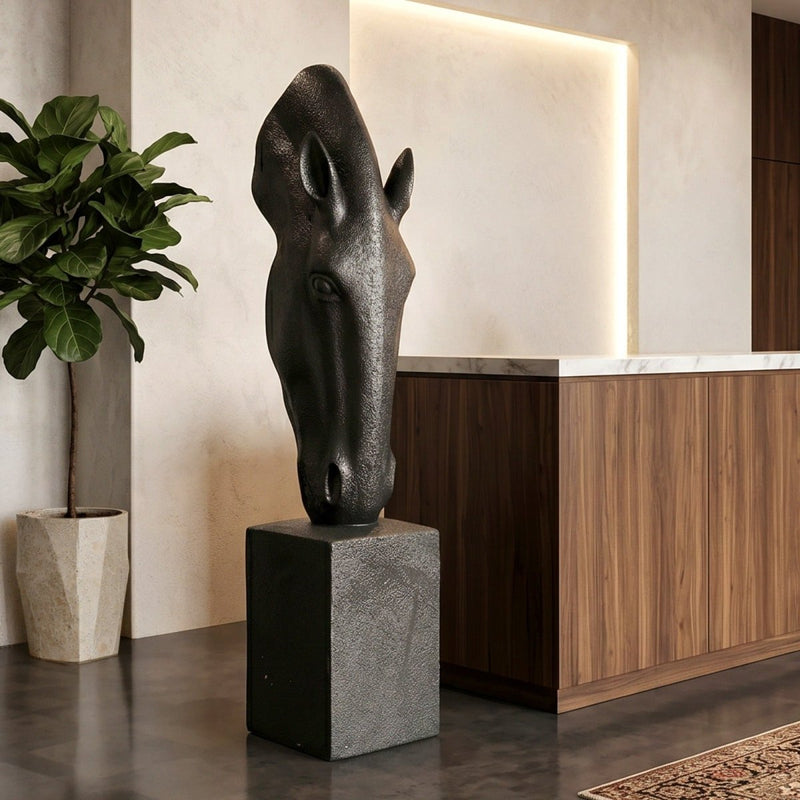 Majestic Horse Head Planter - 76 inches — image 4