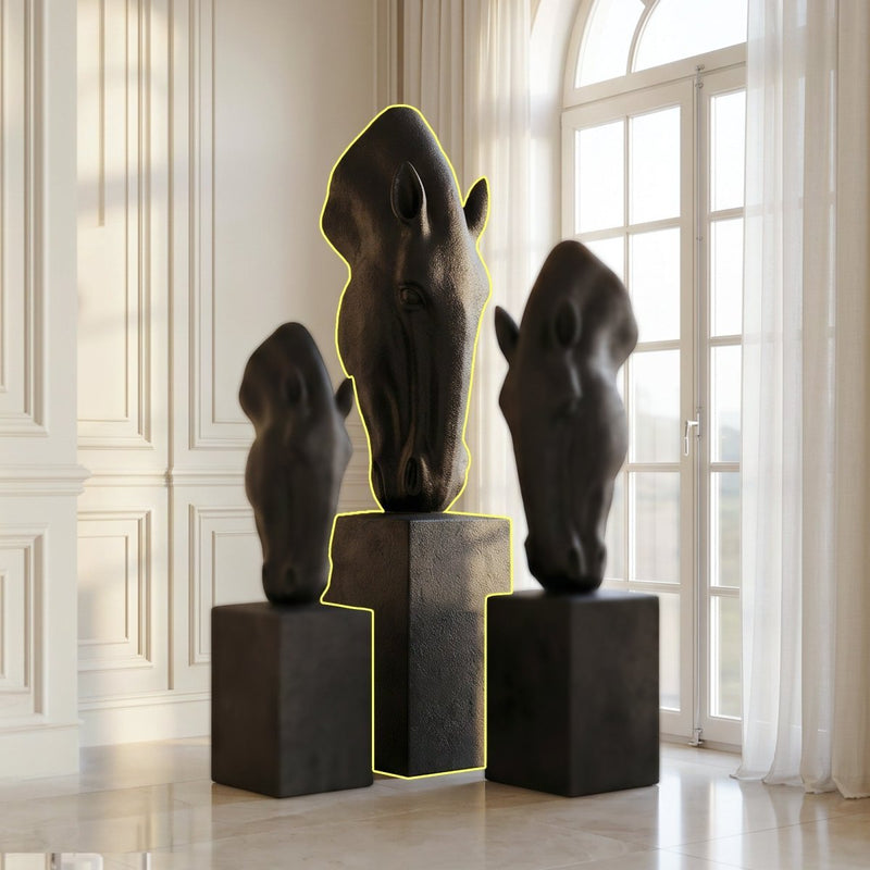 Majestic Horse Head Planter - 76 inches — image 3