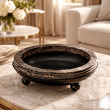 Marble & Brass Elegance Flower Vase — view 2