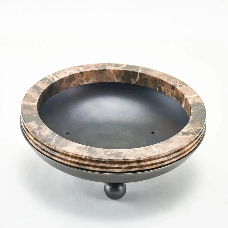 Marble & Brass Elegance Flower Vase — image 4
