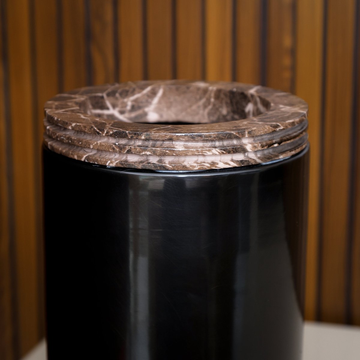 Vases Marble & Brass Tall Luxury Vase - Daamaira Home and Living Ltd