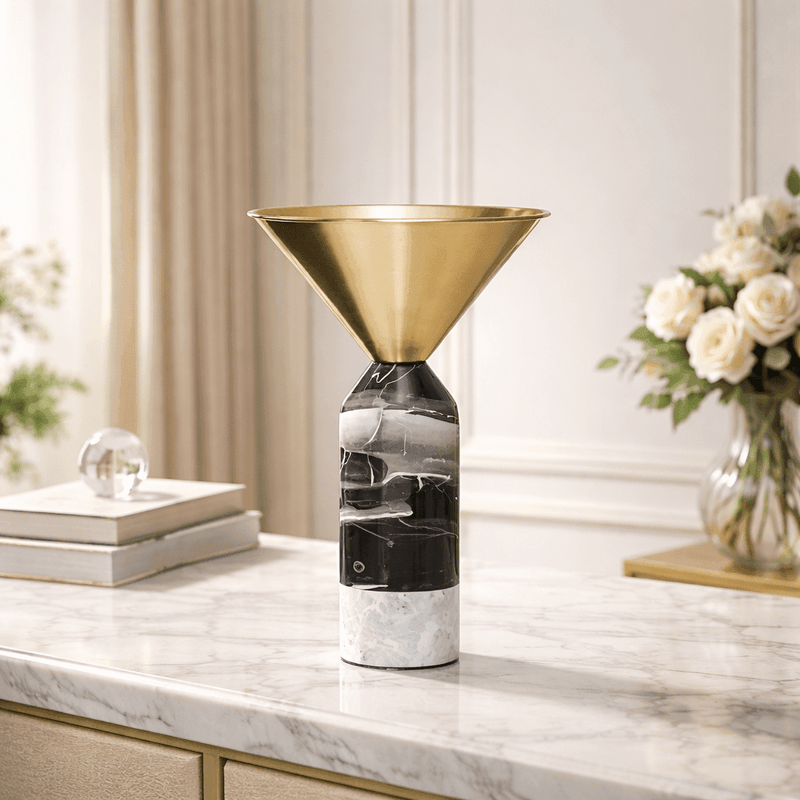 Marble Coop Flower Vase — image 2