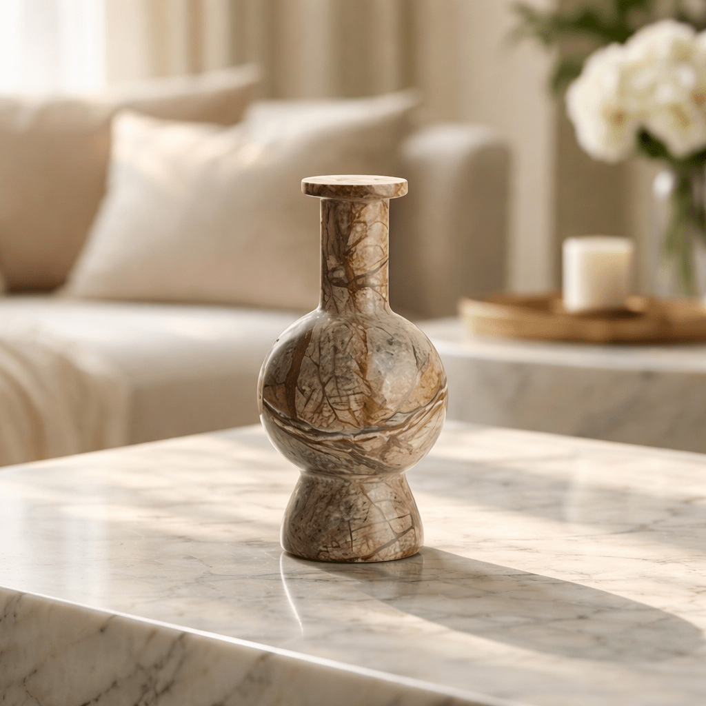 Decor Objects Marble Decor Piece - Daamaira Home and Living Ltd