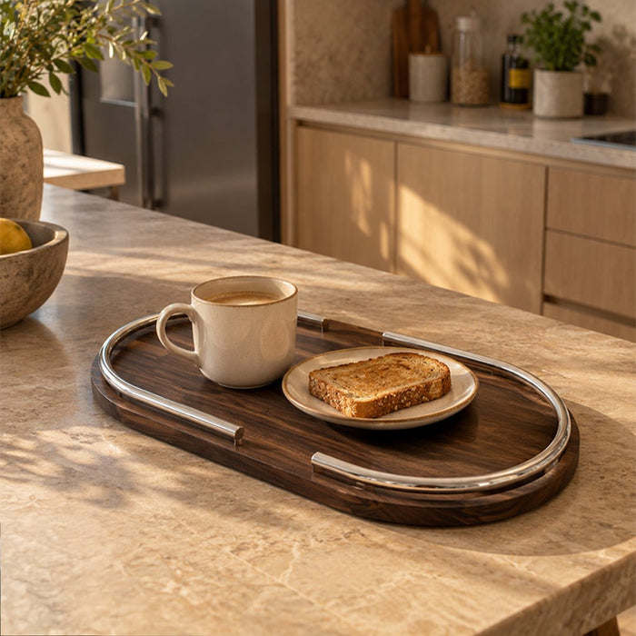 Modern Serving / Vanity Tray - Oval