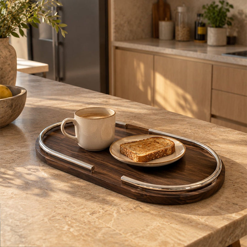 Modern Serving / Vanity Tray - Oval — image 1
