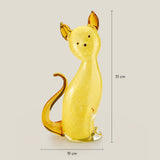 Murano Glass Aurora Cat — thumbnail 3