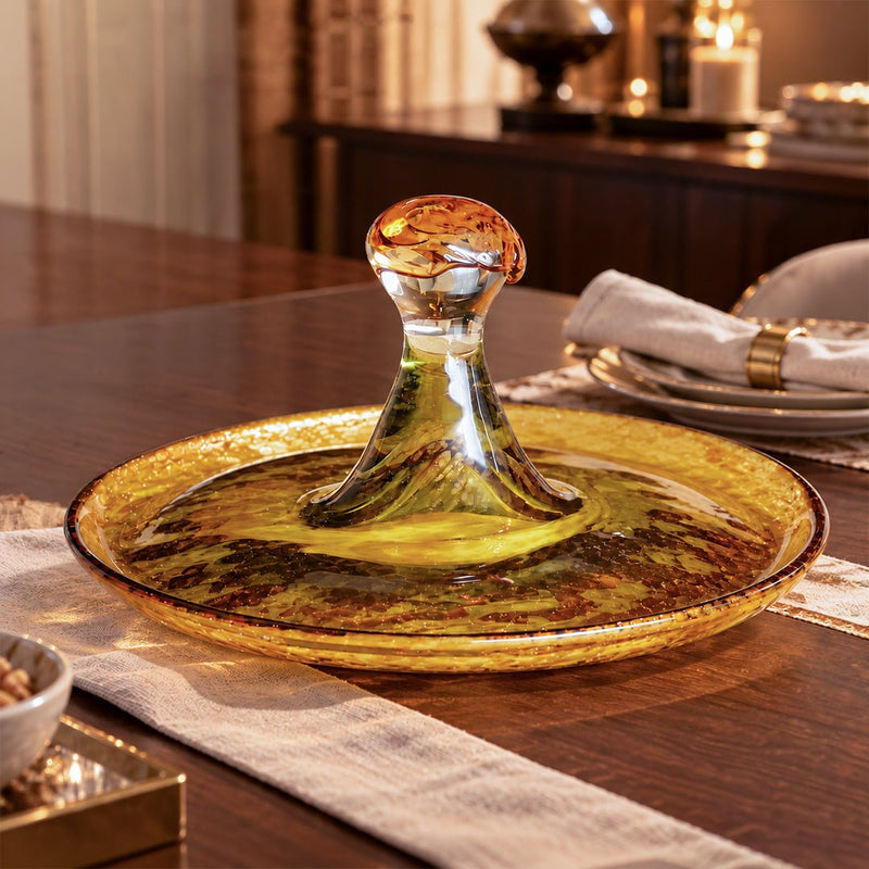 Murano Oro Lava Serving Platter — image 2
