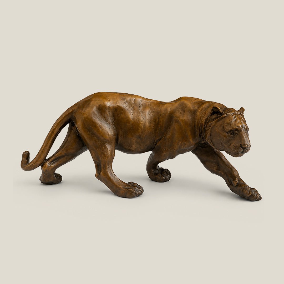 Sculptures & Figurines Noir Panther Sculpture - Daamaira Home and Living Ltd