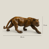 Noir Panther Sculpture — view 3