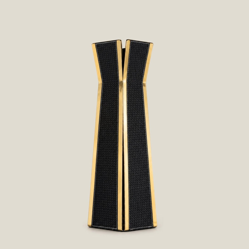Nordic Flower Vase – Dark Brushed Gold — image 9