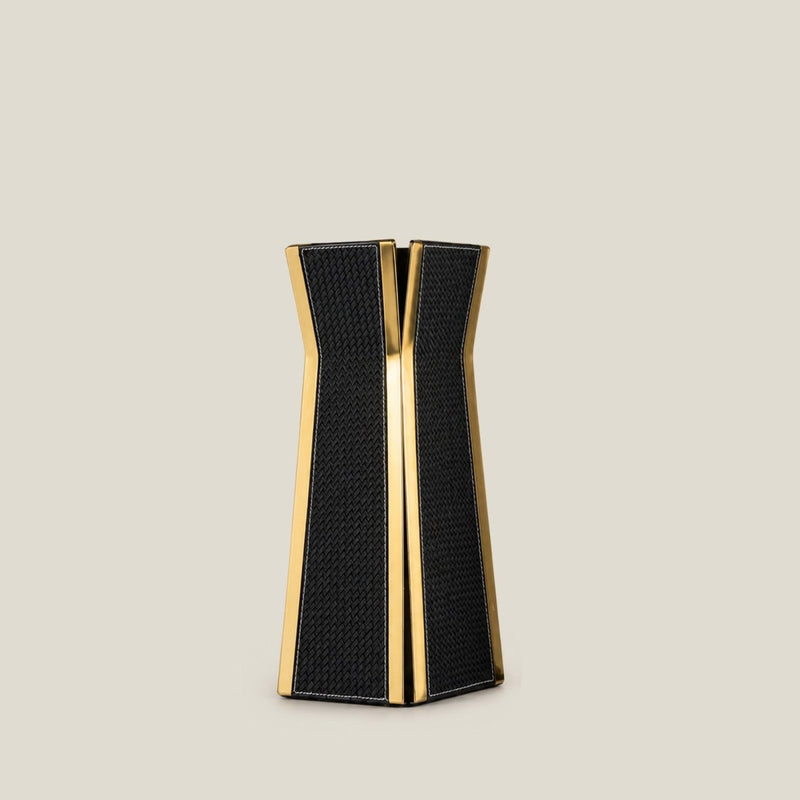 Nordic Flower Vase – Dark Brushed Gold — image 8