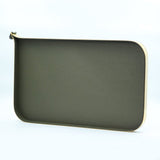 Nordic Vanity/Serving Tray - Brush Gold And Olive Green Large — view 5