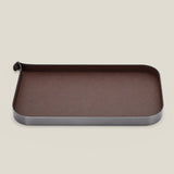 Nordic Vanity/Serving Tray - Smoke Grey And Brown Large — thumbnail 1