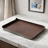 Nordic Vanity/Serving Tray - Smoke Grey And Brown Large — thumbnail 3