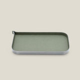 Nordic Vanity/Serving Tray - Smoke Grey And Olive Green Large — thumbnail 1