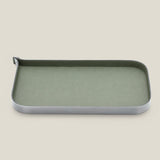 Nordic Vanity/Serving Tray - Smoke Grey And Olive Green Small — thumbnail 1