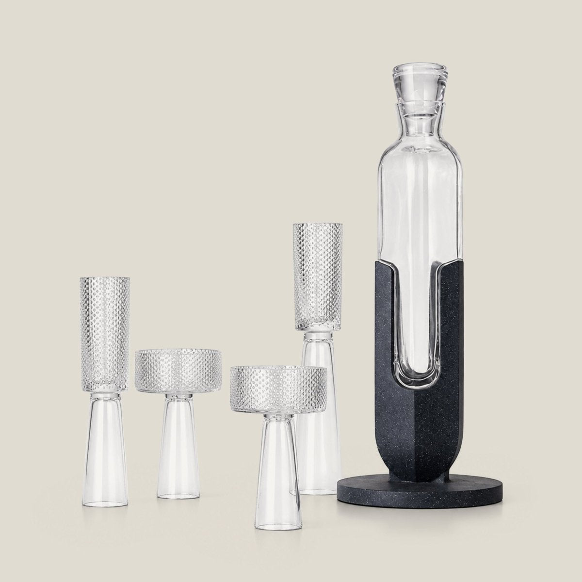 Vases Nordic Wine Decanter & Glass Set - Daamaira Home and Living Ltd