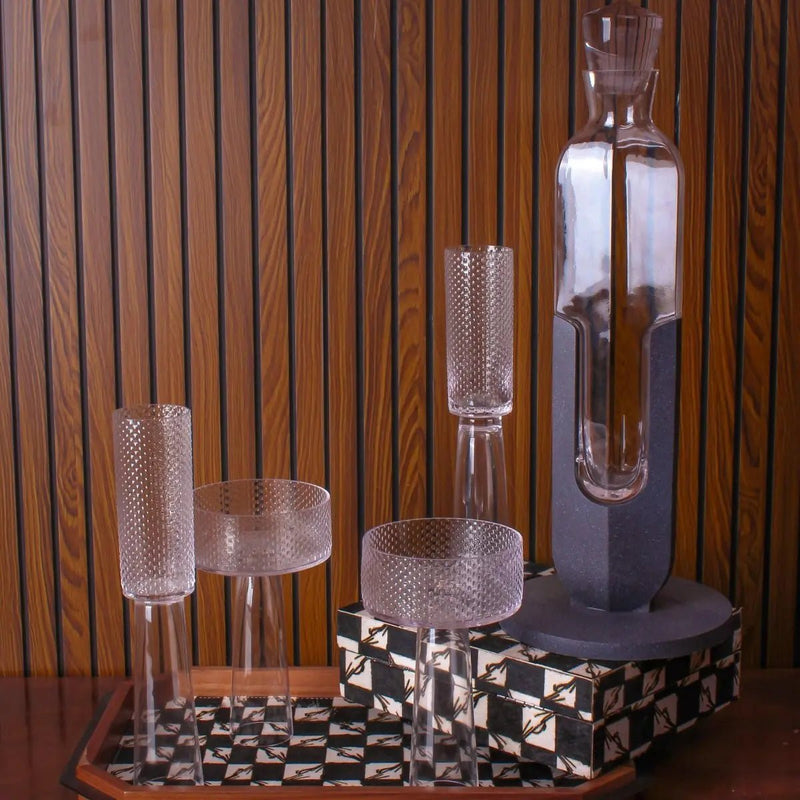 Nordic Wine Decanter & Glass Set — image 4