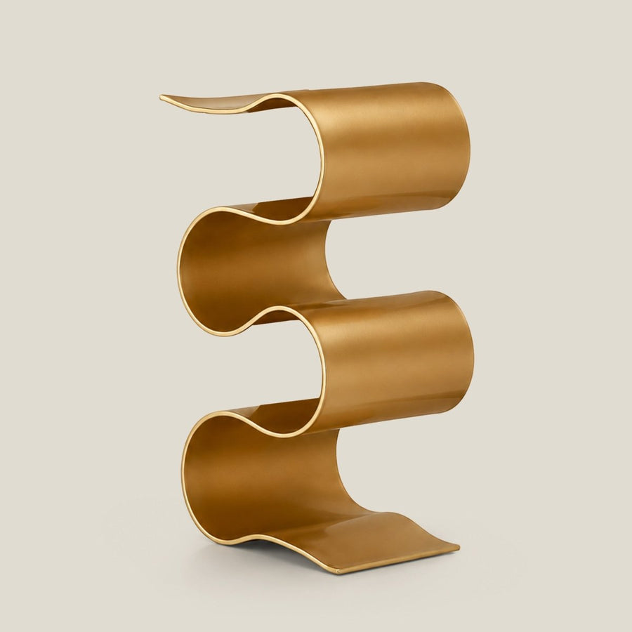 Nordic Wine Stand - Gold